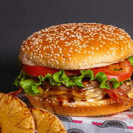 Hamburguesa hawaiana