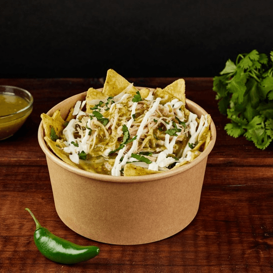 Chilaquiles Verdes con Pollo