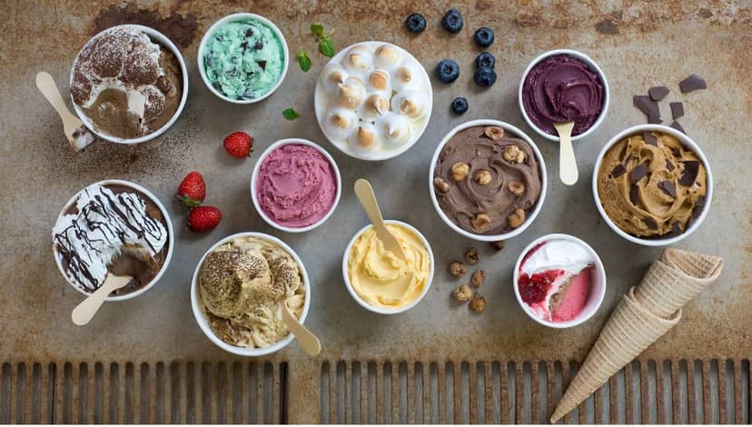 Helados y Frutos del Bosque