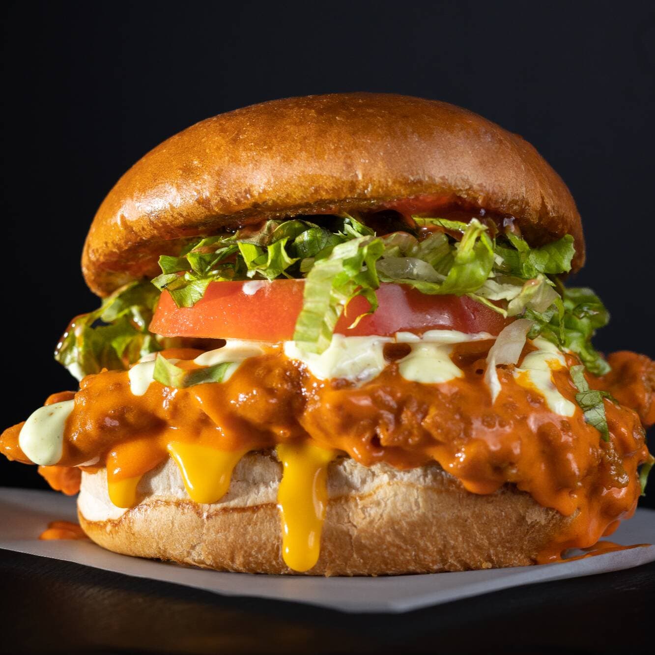 Hamburguesa de Pollo Deluxe + Doraditas
