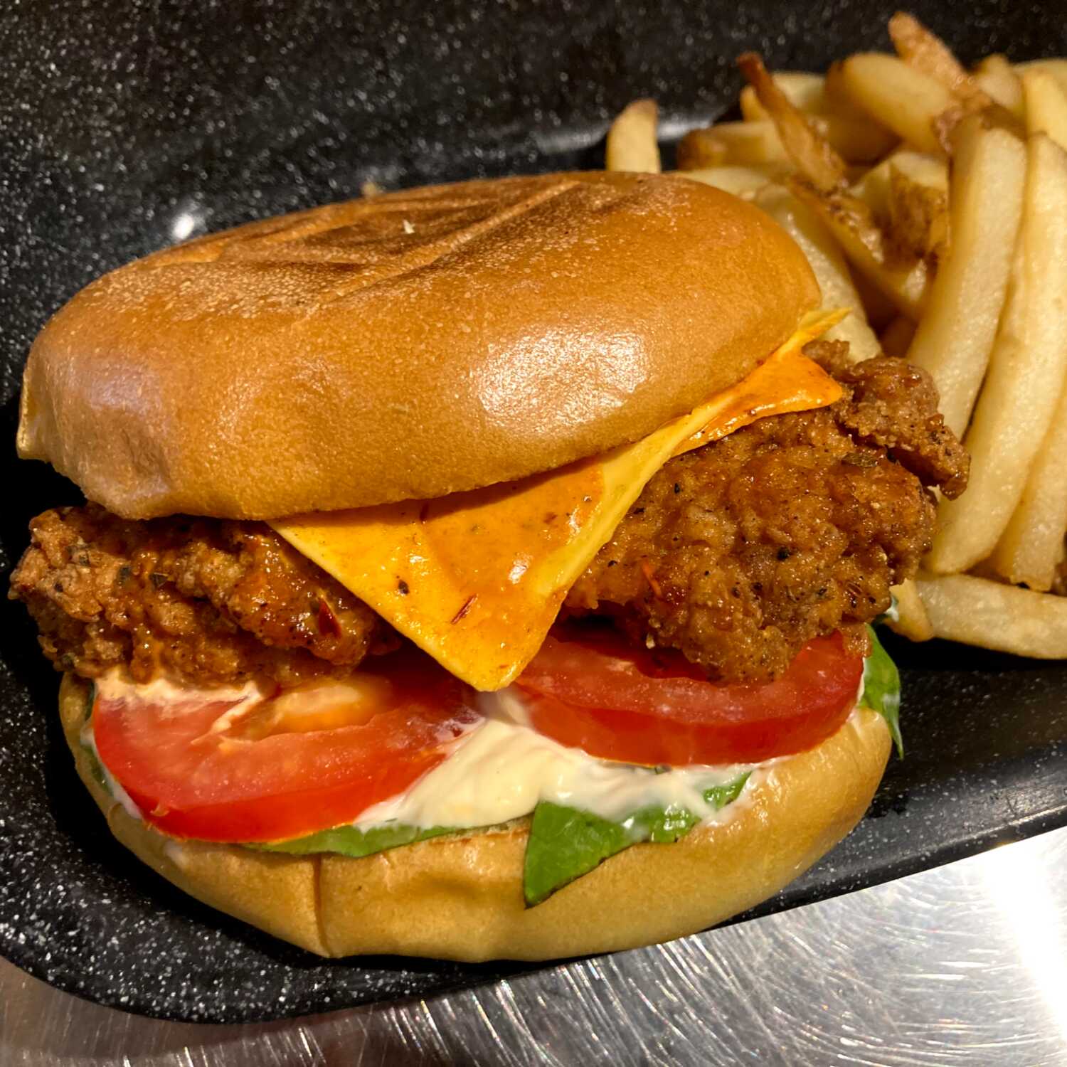 Fried Chicken Burger