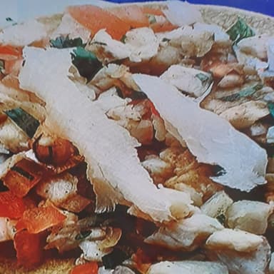 Cazuela de Ceviche ( orden con 6 tostadas)