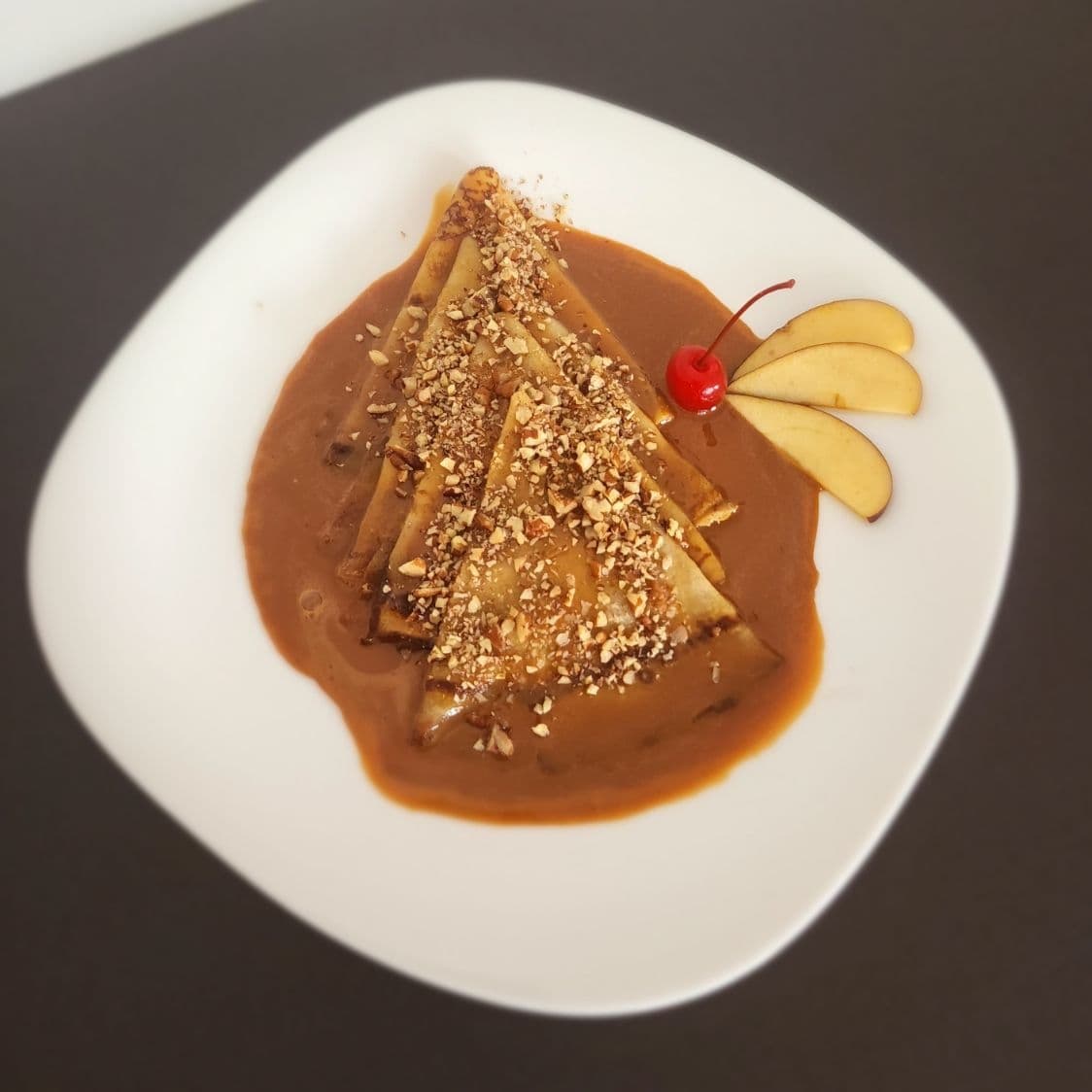 Crepa de Cajeta con Nuez