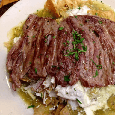 Enchiladas Verdes con Arrachera