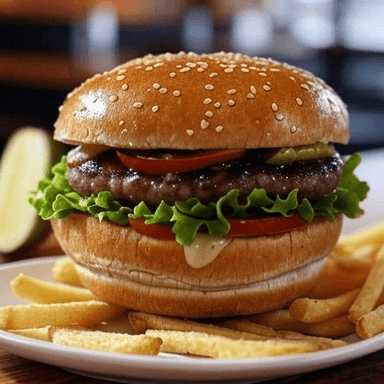 Hamburguesa Premium con Papas