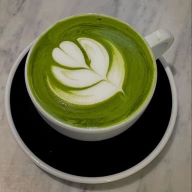 Dirty Matcha Caliente