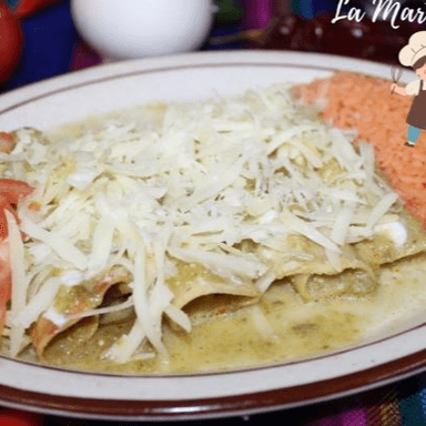 Enchiladas Suizas (verdes)