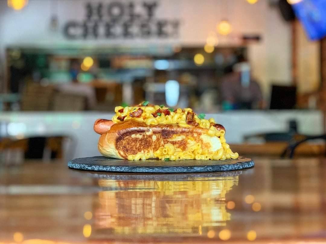 Hot Dog Mac N' Bacon