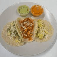 Taco de Huevo en Salsa Verde o Roja