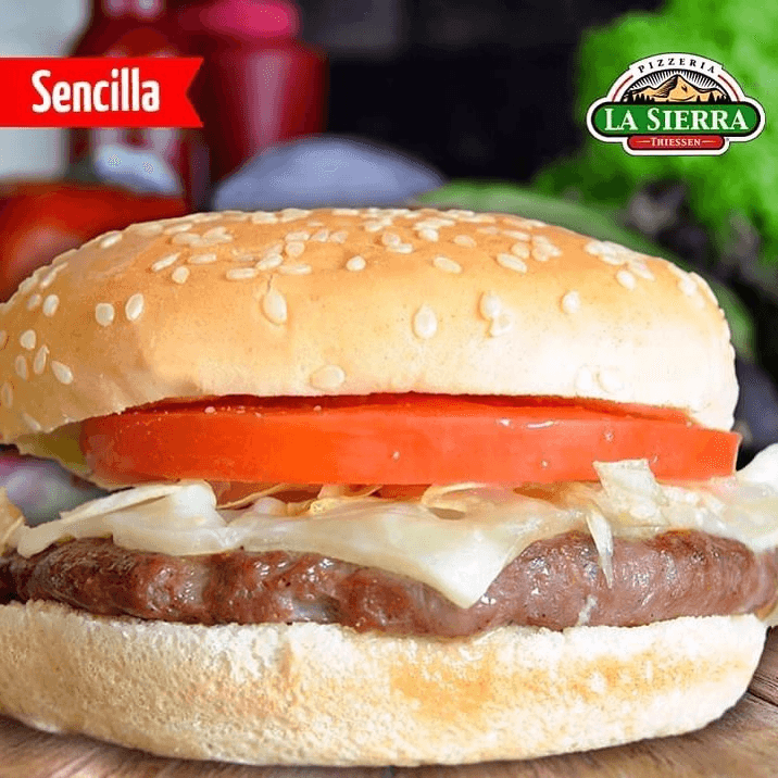 Hamburguesa Sencilla