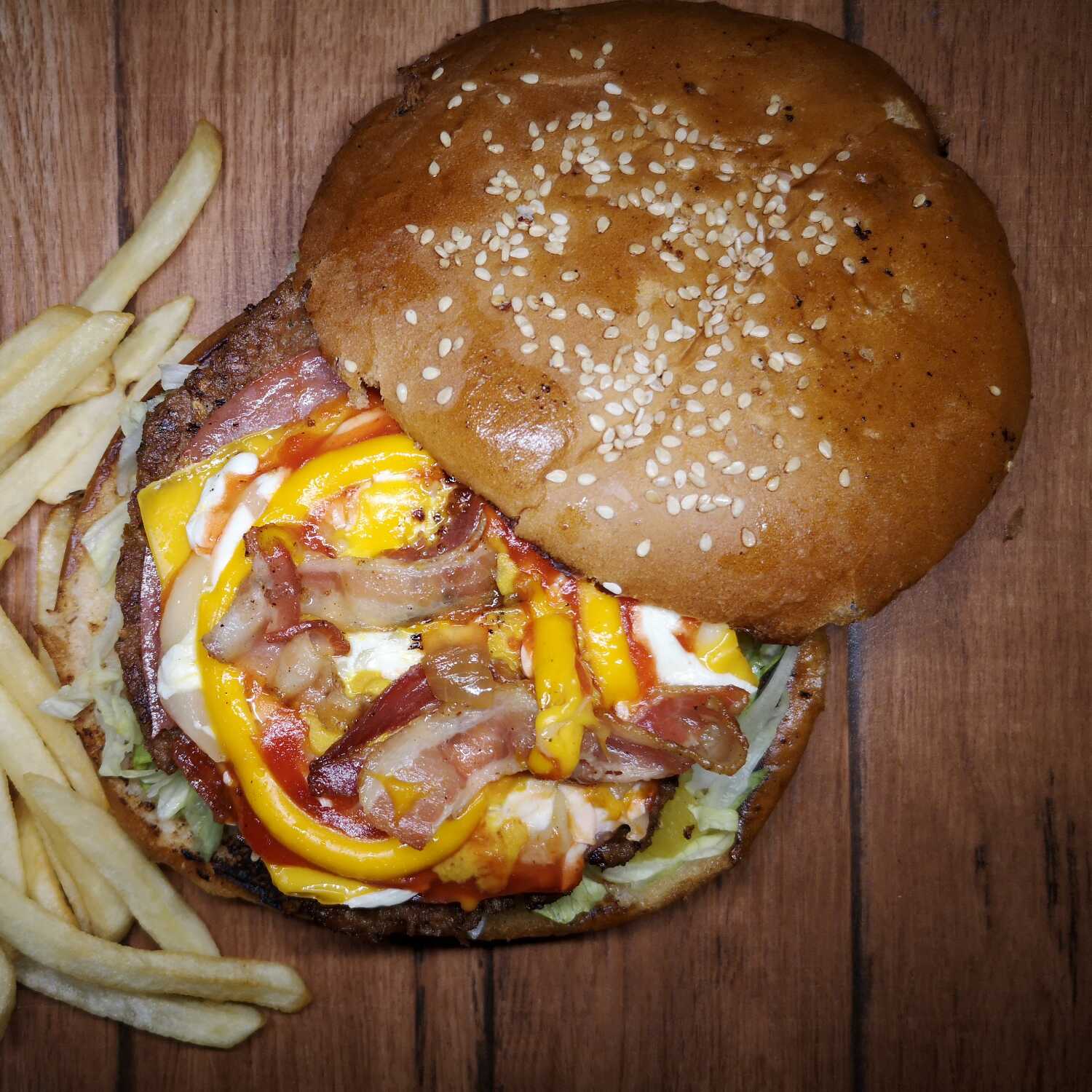 Hamburguesa Sencilla
