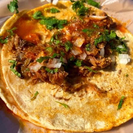 TACO BLANDITO DE BIRRIA