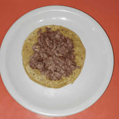 Taco de Arrachera de res
