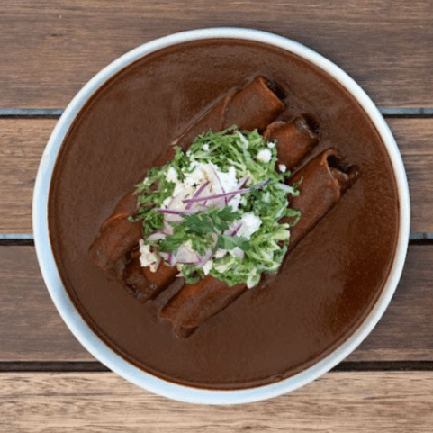 Tacos de Coloradito