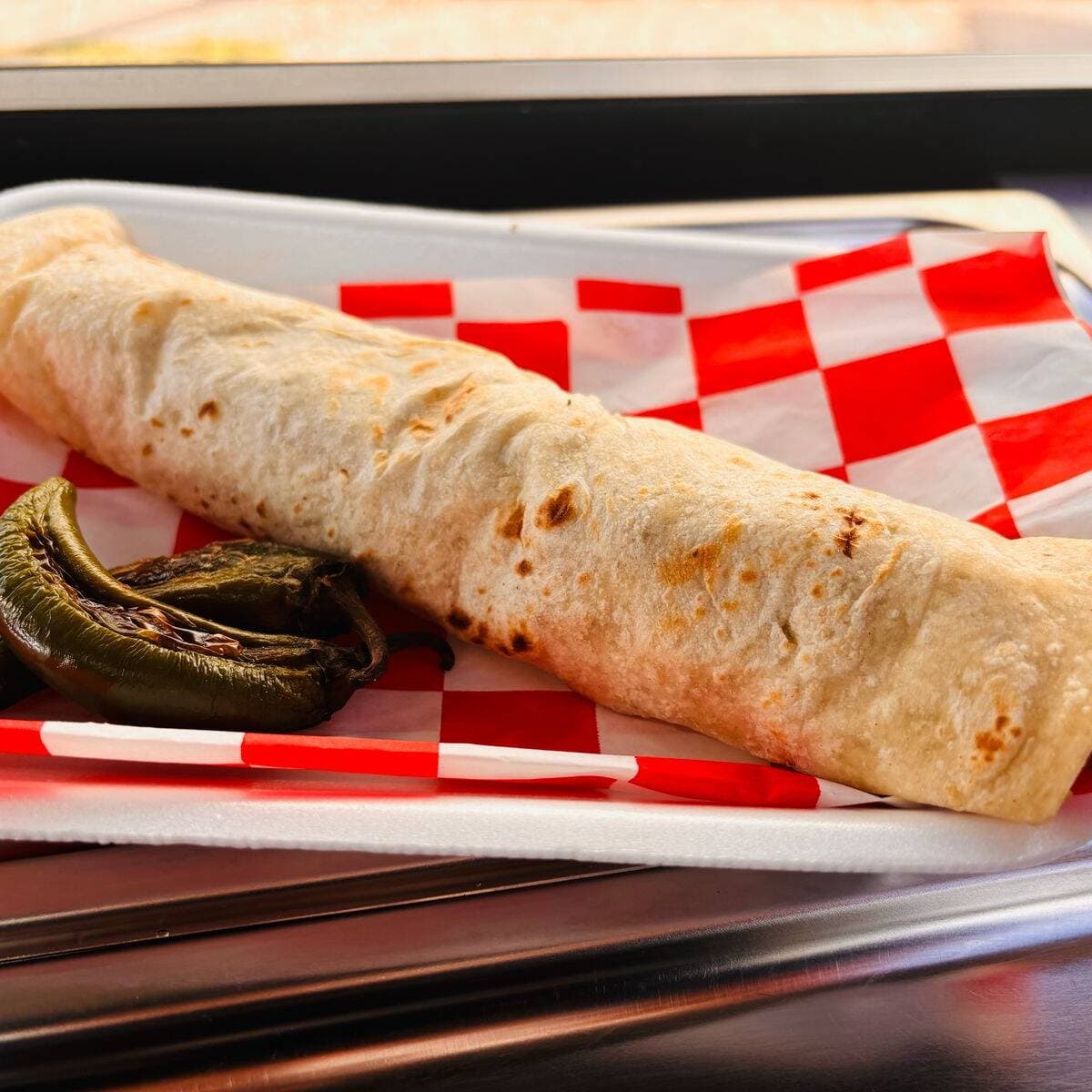 Burrito de Chicharron Prensado