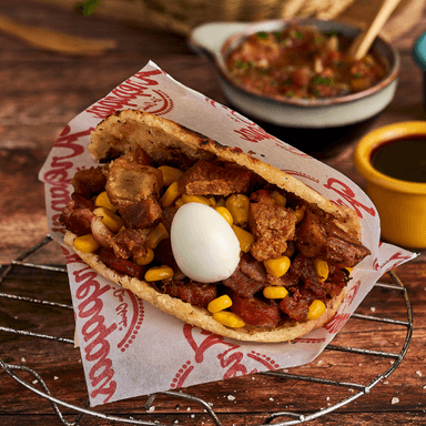 Arepa Arriera + Papas a la Francesa