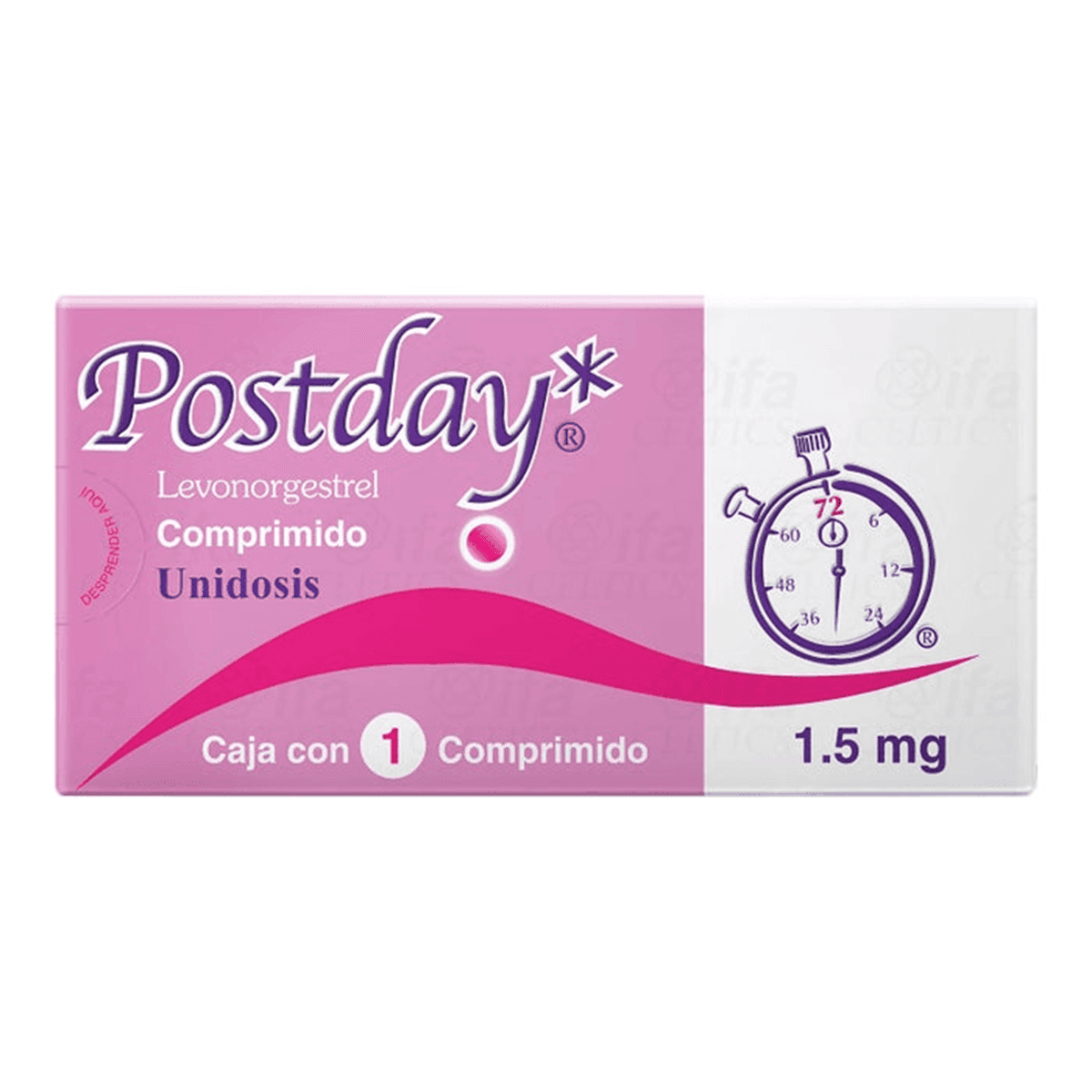 Postday 1.5 mg 1 Comprimido