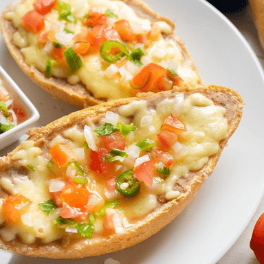 Molletes Hawaianos