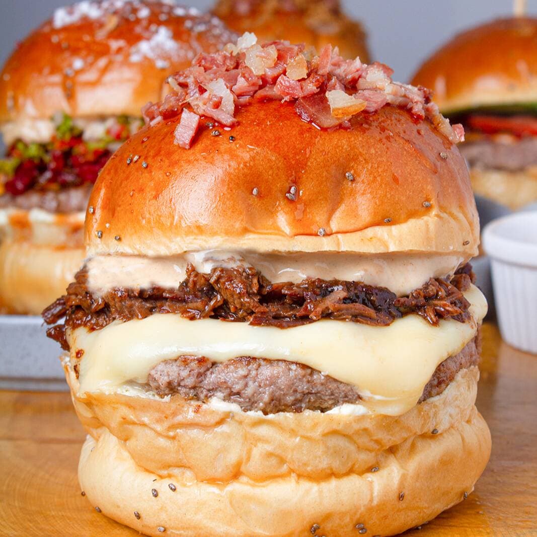 Pulled Beef  Rosdock Burger