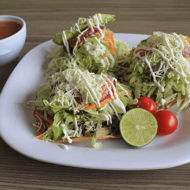 Tostadas de Pollo