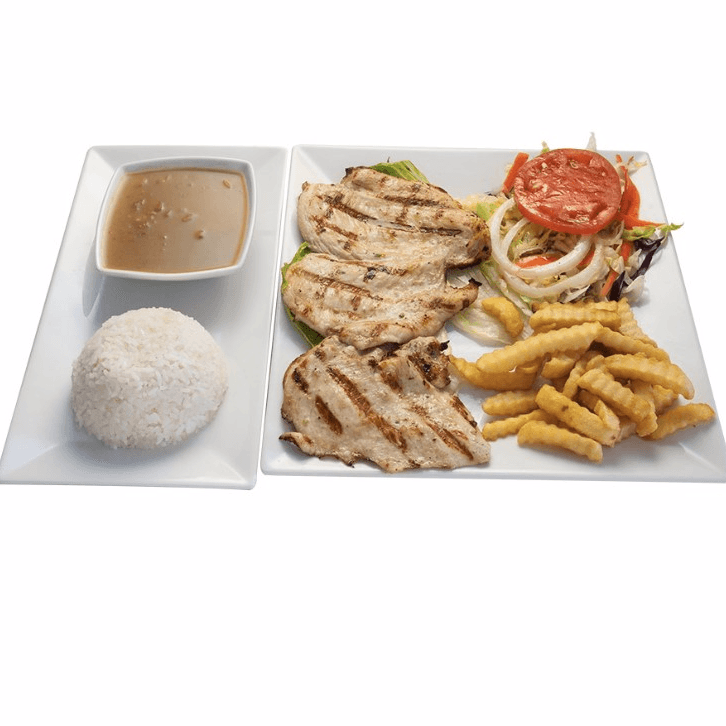 Ejecutivo con sopa