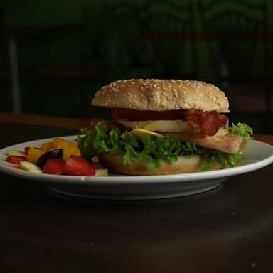 Hamburguesa Hawaiana