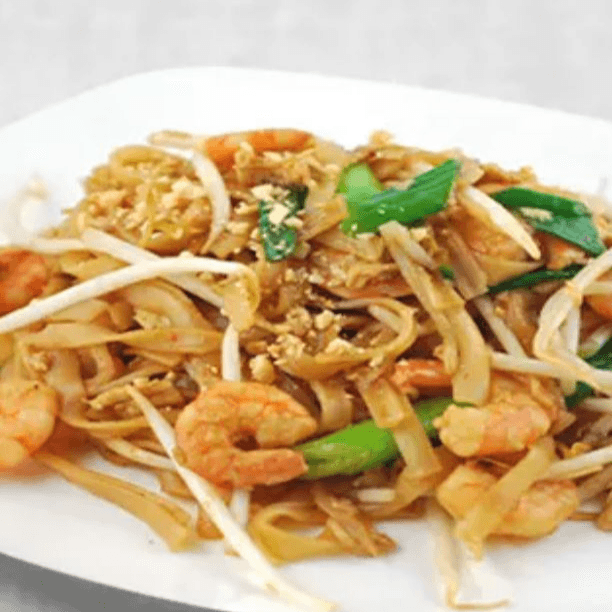 Langostinos Saltado con Frijolitos Chinos