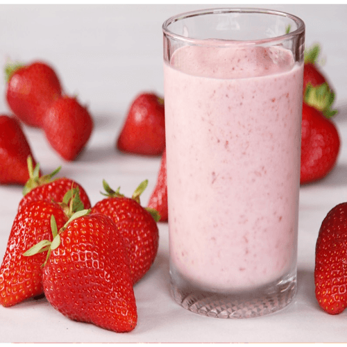 Jugo de Pura Fruta con Leche