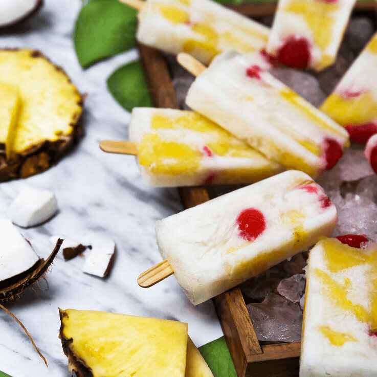 Paleta De Piña Colada