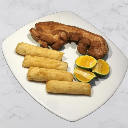 Chicharrón con Yuca