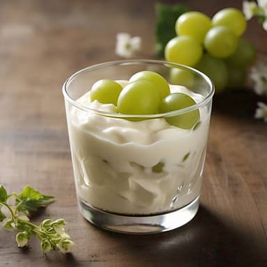 Uvas con Crema 1/4 de Litro
