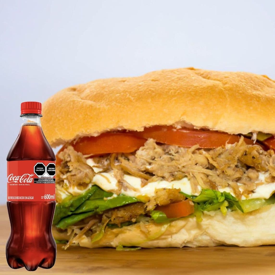 ComboCoca-Cola Torta Papas y Refresco