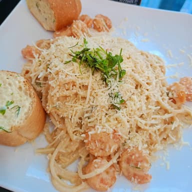 Pastas con Camaron