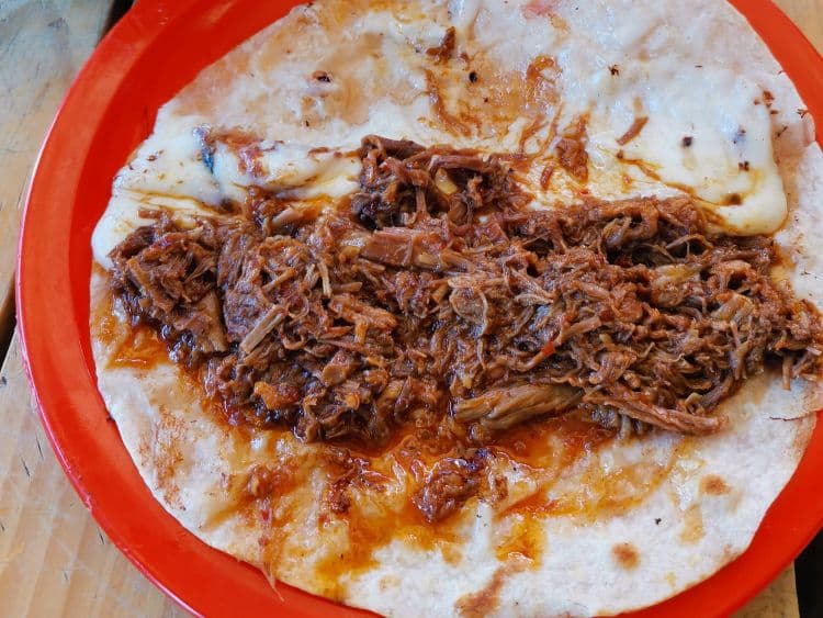 Quesadilla de Barbacoa