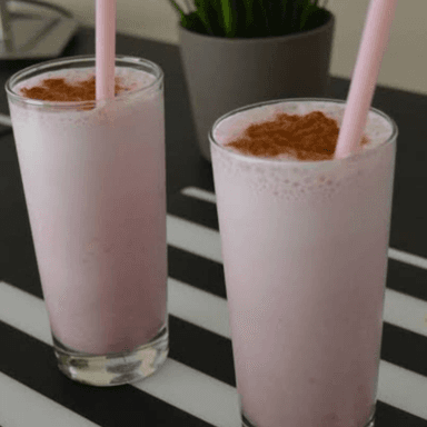 Malteada de Fresa