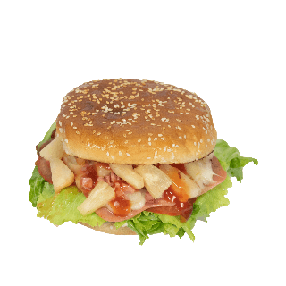Hamburguesa Jumbo Hawaiana