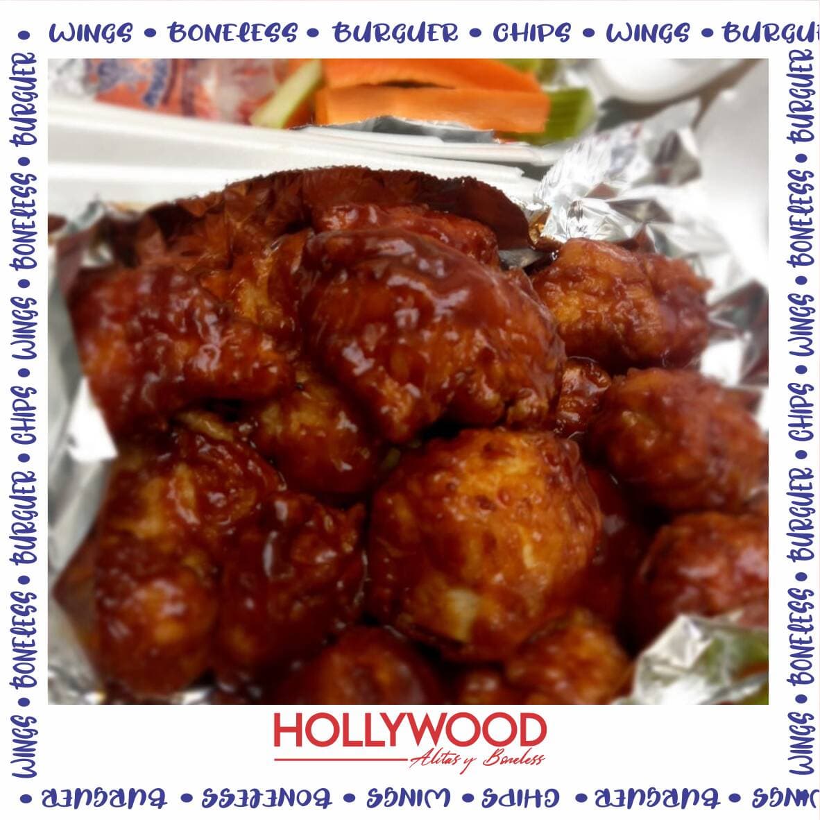 1 Kg Boneless + Papas