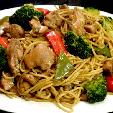 29.Chop Suey en Salsa con Carne de Res