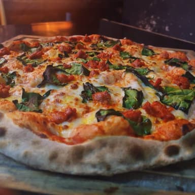 Pizza la de Chistorra