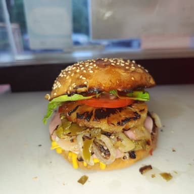 Hamburguesa Hawaiana