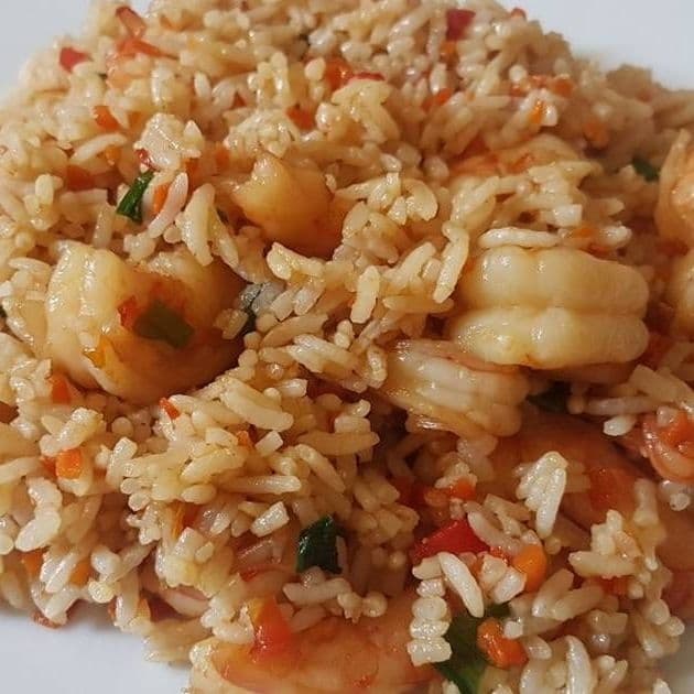 Arroz Chaufa de Langostinos