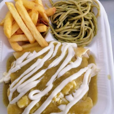 Combo Enchiladas Suizas y PEPSI 400