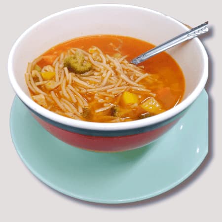 SOPA DE FIDEOS CON VERDURAS 350ml