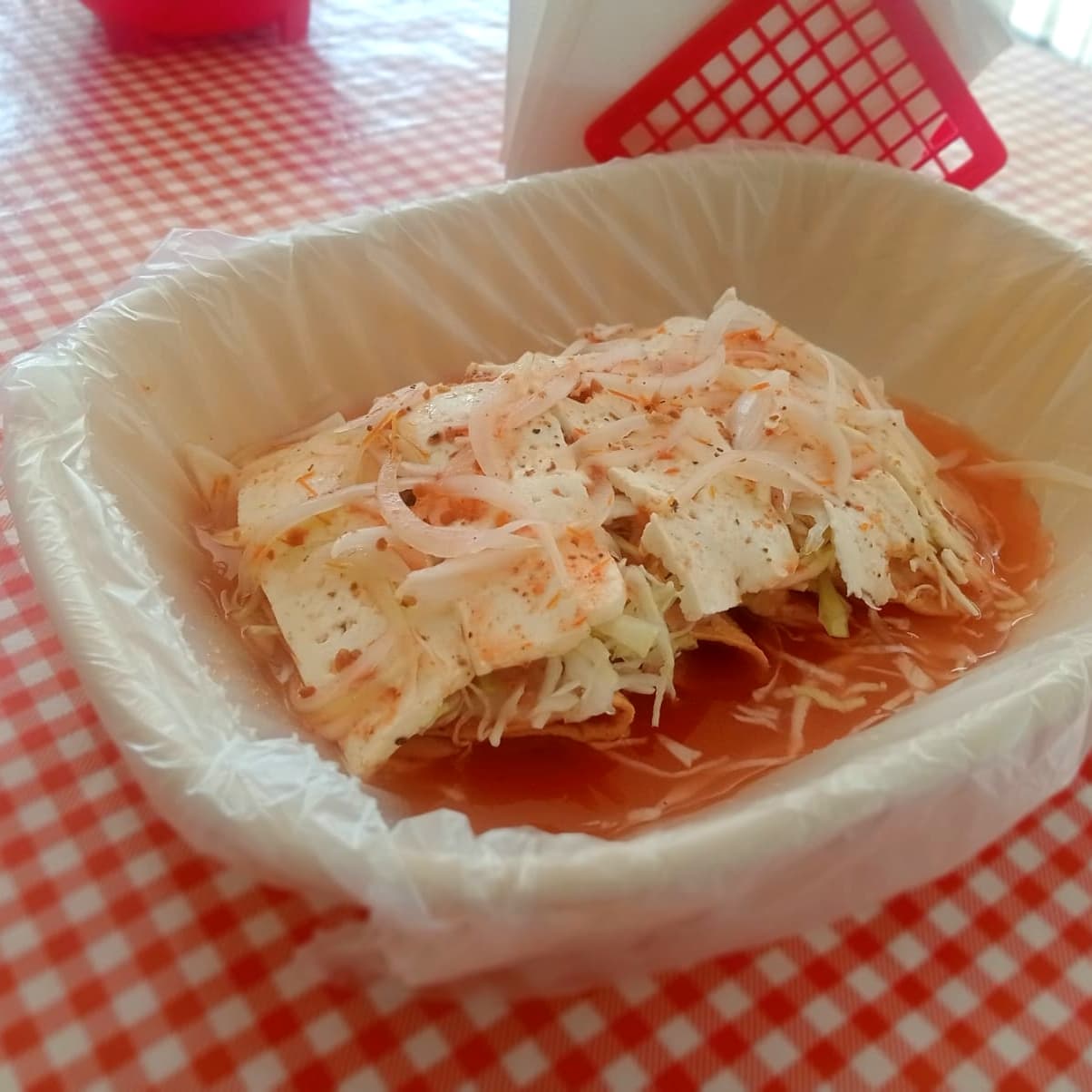 Tacos ahogados con queso panela (orden de 4)