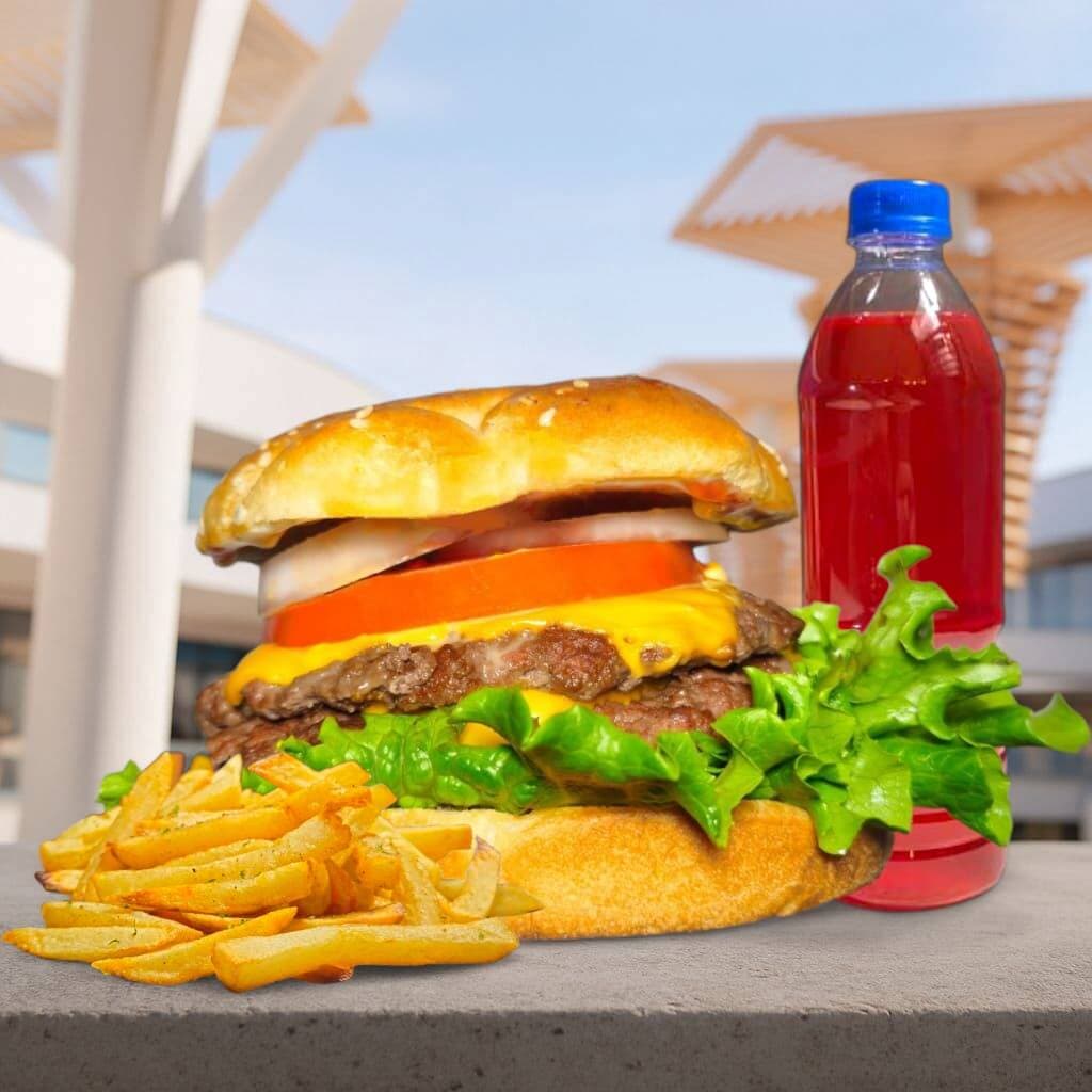 Combo Fraternal ¼ De Libra -   🍔+🍟+🥤