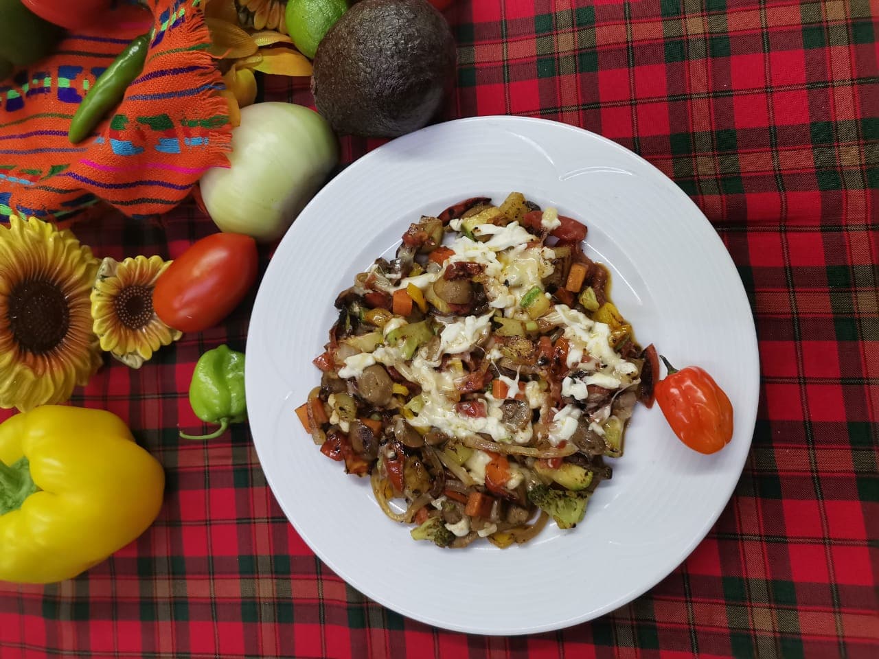 Alambre Vegetariano