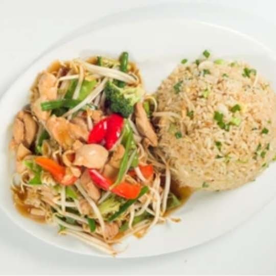 Combinado con Pollo