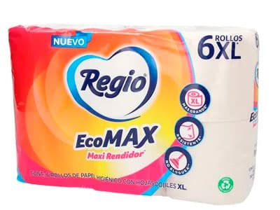 PAPEL HIG REGIO RINDE ECOMAX 250 HD 6 PZ