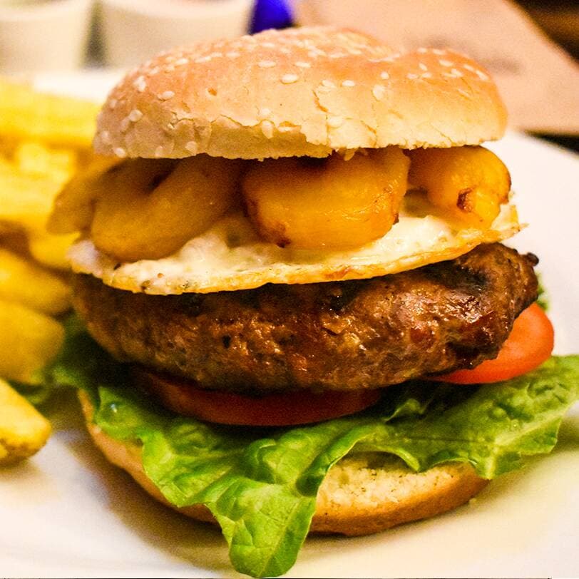 Hamburguesa a Lo Pobre