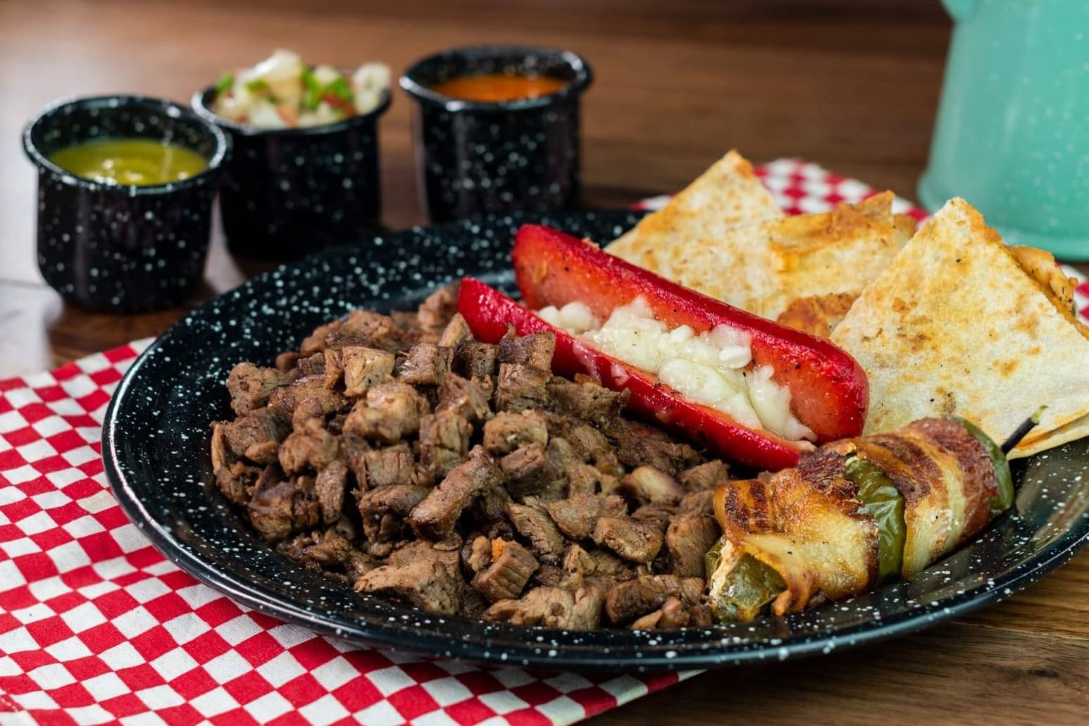 PARRILLA PARA 2 ARRACHERA.